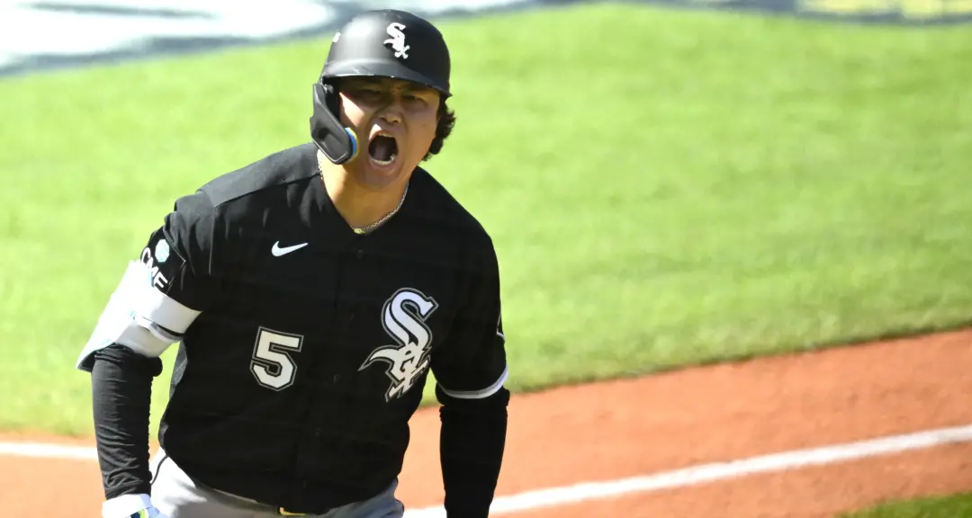 Munetaka Murakami bateu um home run de duas corridas pelo White Sox no quarto inning, dando uma vantagem de 2 a 0 no jo…