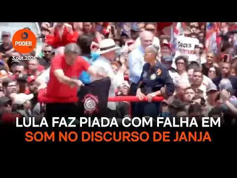 Lula brincou com falha de som de Janja durante o encerramento da campanha em São Paulo. Essa jogada mostra como a polít…