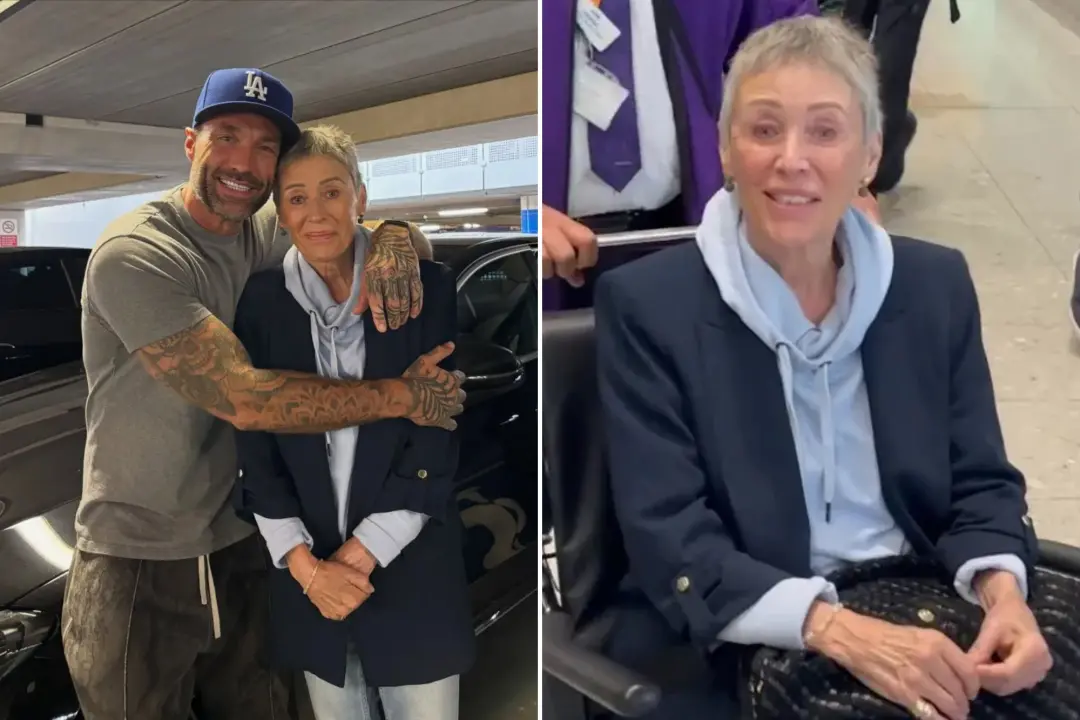 Calum Best elogiou a mãe Angie que está voltando ao Reino Unido após tratamento contra câncer de cólon. Ela estava livr…