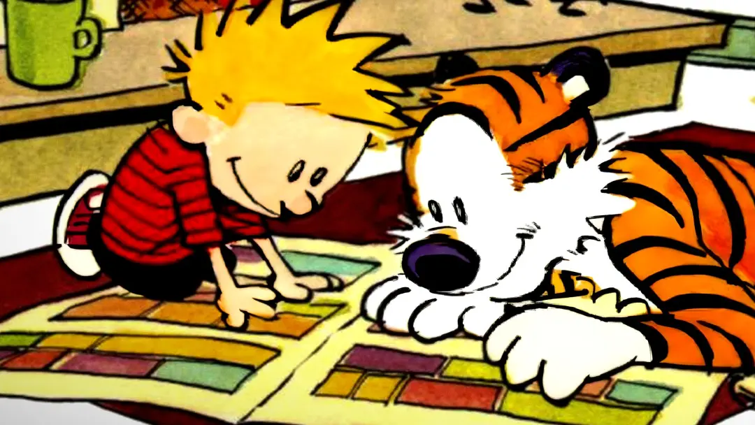 Calvin e Hobbes celebra a imaginação infantil através do mundo hiperativo do Calvin. A inocência pura do menino que con…
