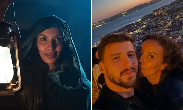 Maya Jama, apresentadora, está em Celebrity Traitors e mostra como lidou com o rompimento do relacionamento com seu par…