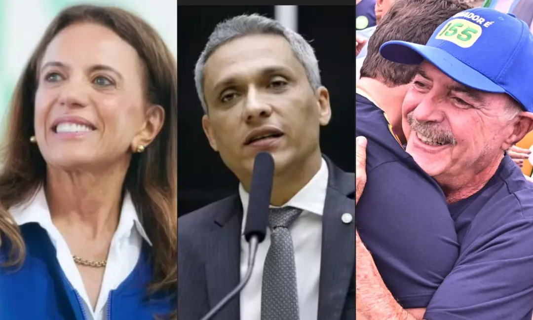 Goiás, disputa ao Senado, Gracinha Caiado lidera com 30% dos votos válidos, seguida por Gustavo Gayer com 21%. É um cen…