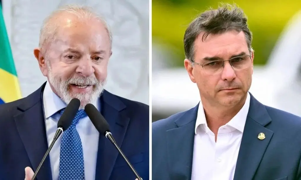 45% para Lula e 42% para Flávio Bolsonaro nos votos válidos, segundo a Datafolha. O empate técnico mostra o jogo aperta…