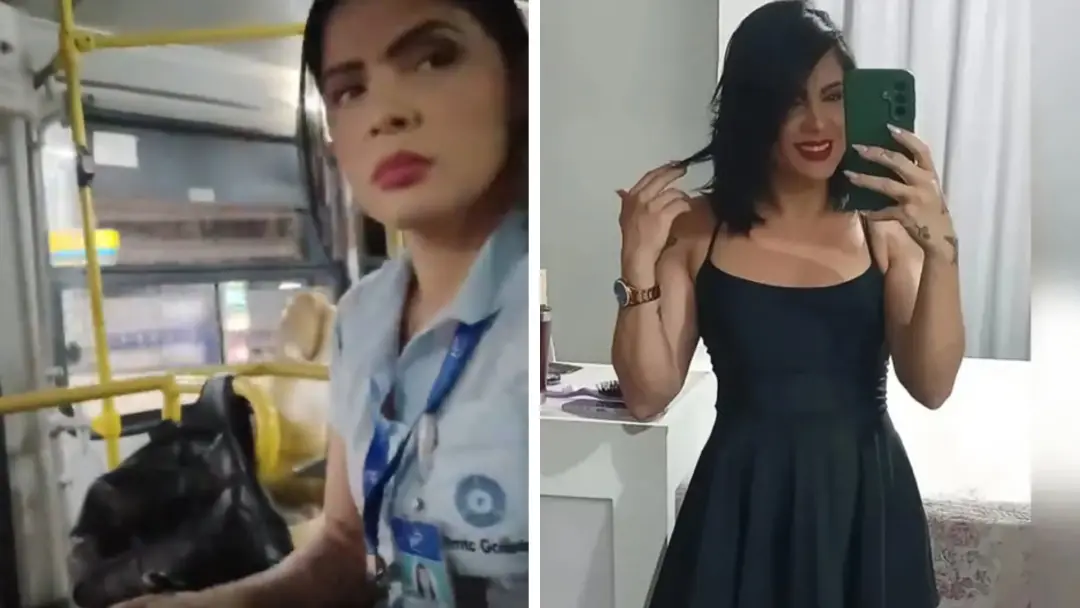 Motorista Indayany Mesquita, da Rede Metropolitana de Transporte Coletivo, está ganhando destaque nas redes sociais por…