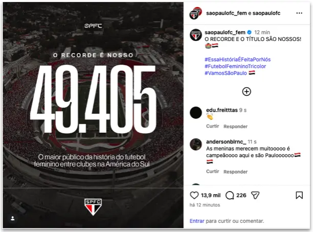 Carlinha, goleira do São Paulo, fez uma declaração forte no Morumbis, dizendo nunca mais Bolsonaro no poder, depois de …