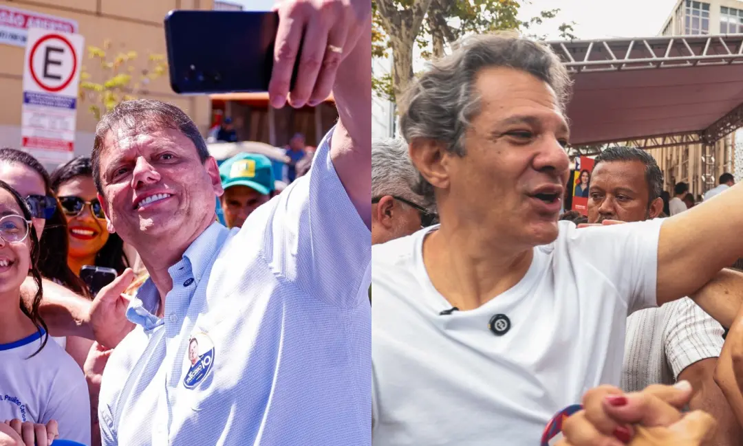 Tarcísio com 60% dos votos válidos contra 36% de Haddad na pesquisa Quaest véspera da eleição em São Paulo. A tendência…