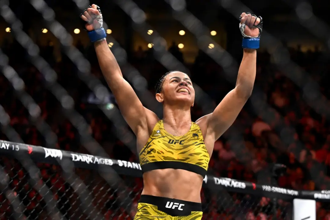 Natália Silva e Wang Cong vão disputar o Campeonato de Peso Mosca Feminino do UFC hoje à noite. É sempre interessante v…