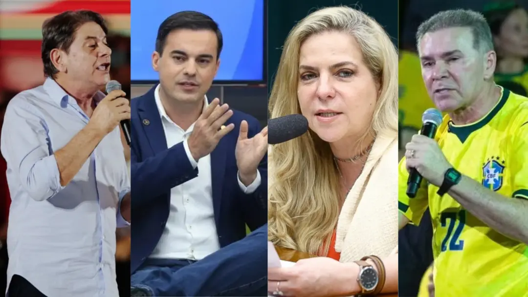 Cid Gomes lidera a pesquisa Datafolha para Senado no Ceará com 31% dos votos válidos, seguido por Luizianne Lins com 28…