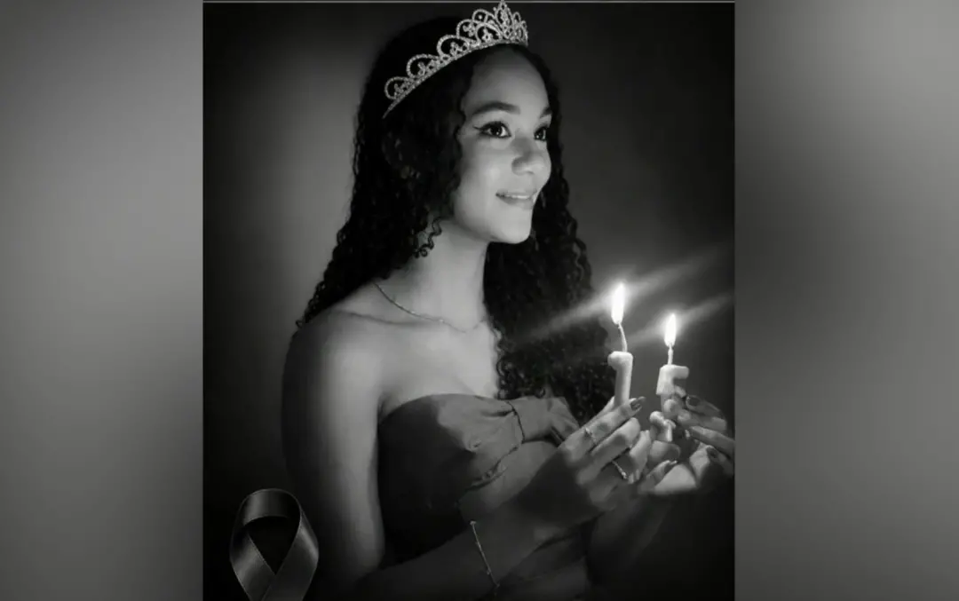 Vitória Ribeiro Rodrigues, de 15 anos, morreu em Itaberaí depois de acidente entre moto e caminhonete. É triste ver jov…