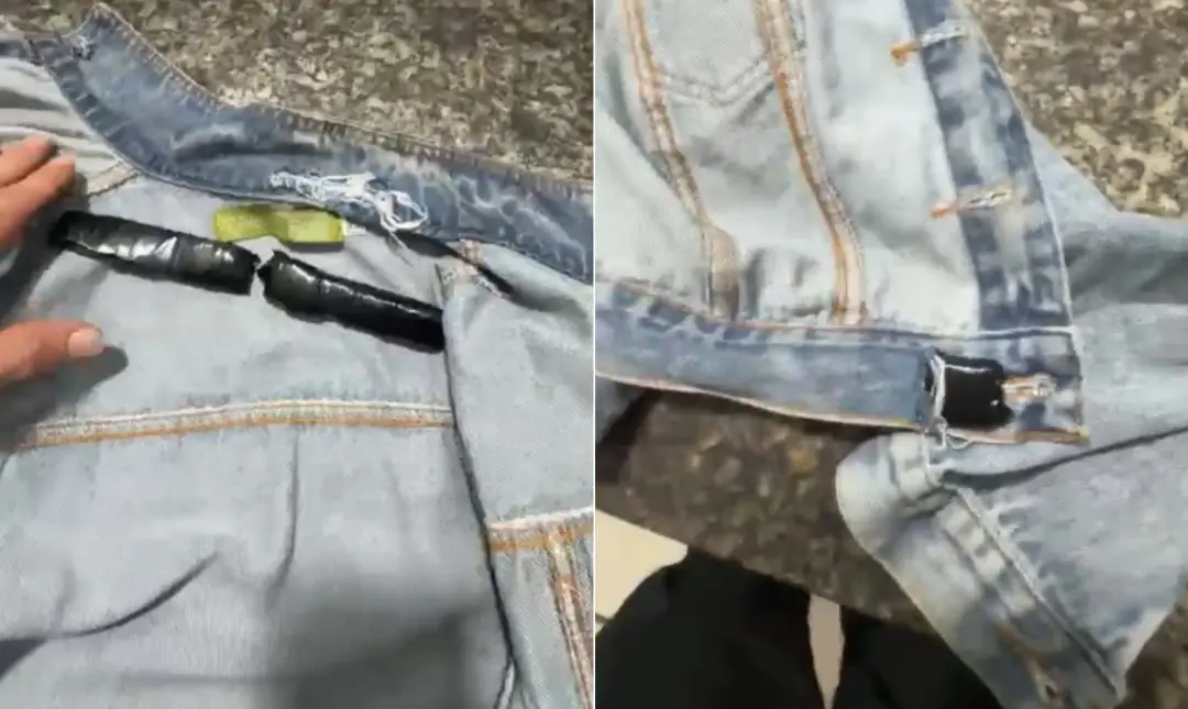 São Cristóvão, no Rio, teve uma mulher presa ao tentar entrar no presídio com quatro rolos de maconha escondidos na jaq…