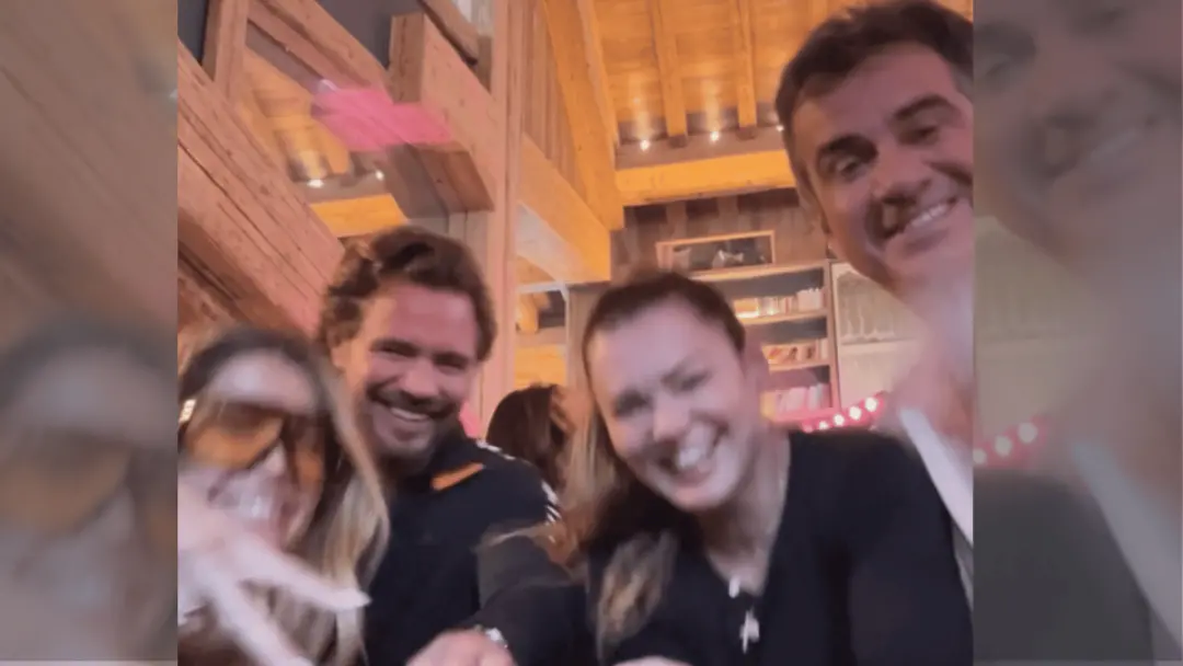 Courchevel, Alpes Franceses, festa de R$ 2 milhões. O senador Ciro Nogueira foi visto em festa com Daniel Vorcaro na Fr…