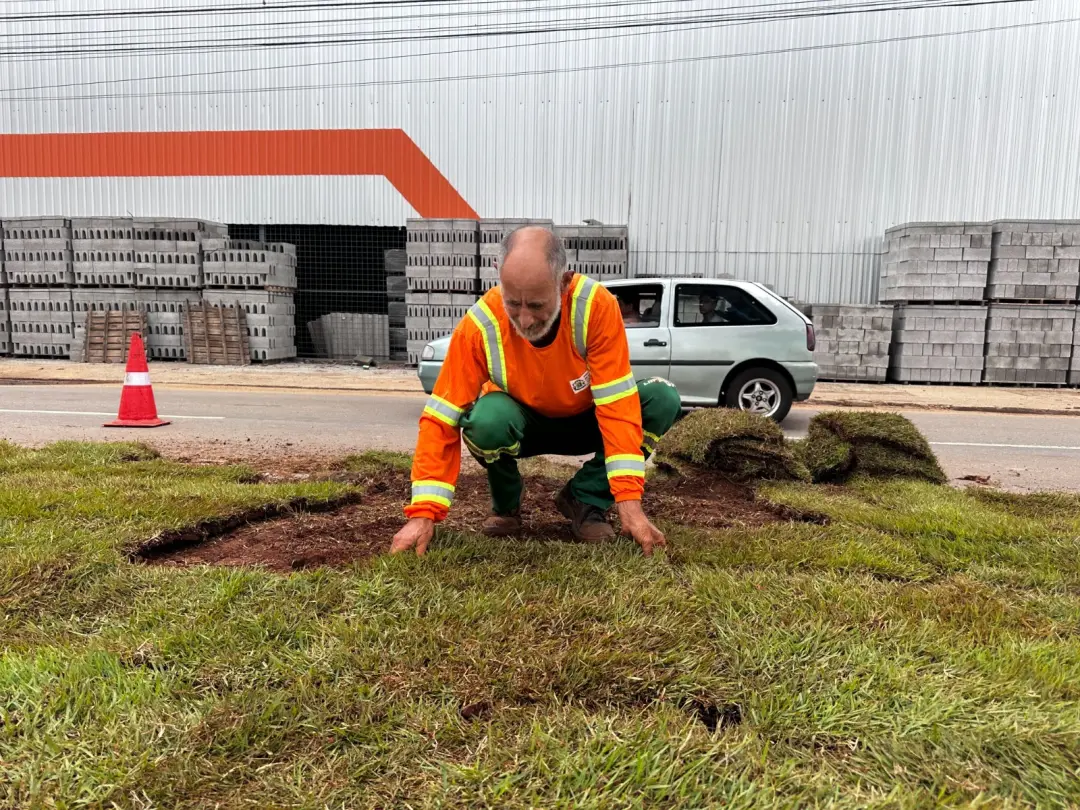 104 mil m2 de grama plantados na capital, área maior que 11 gramados do Serra Dourada. O verde ajuda a absorver água e …