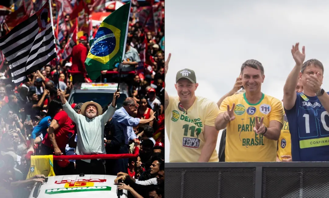 Lula fez apelo para eleitores de mais de 70 anos participarem das eleições na Rua Augusta, em São Paulo. É importante q…