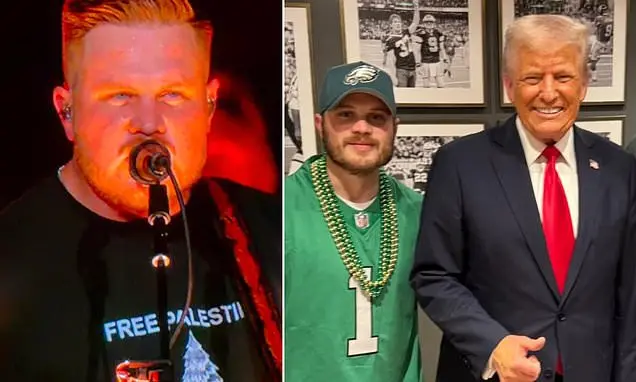 Zach Bryan usou camiseta de apoio à Palestina no Gillette Stadium com Robert Kraft. Eu entendo a liberdade de expressão…
