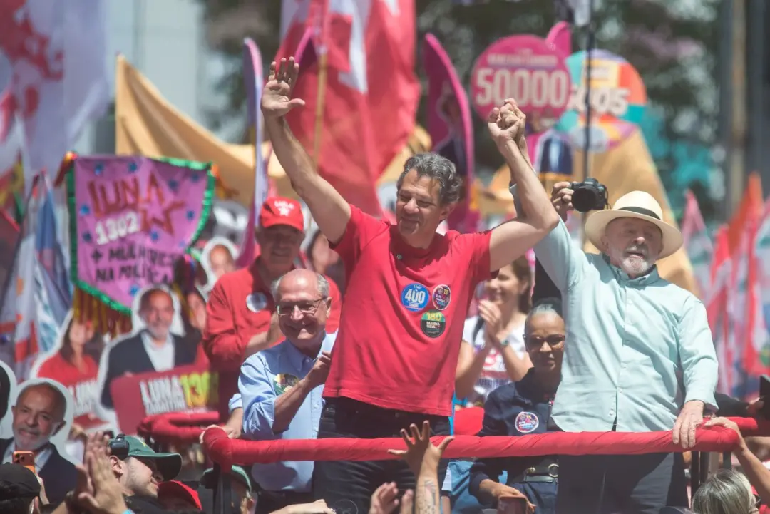 Paulista, no sábado, teve ato de campanha de Lula que Haddad disse que Ricardo Nunes tentou impedir. É estranho ver dis…