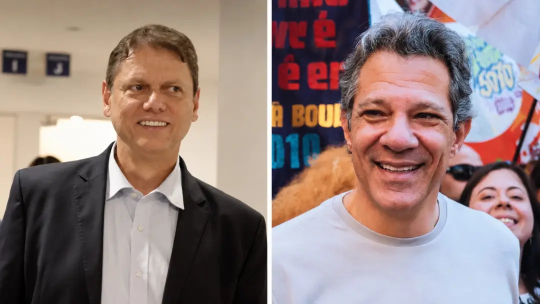 Tarcísio de Freitas ganhou direito de resposta na Justiça Eleitoral de São Paulo contra vídeo de Haddad que associou el…