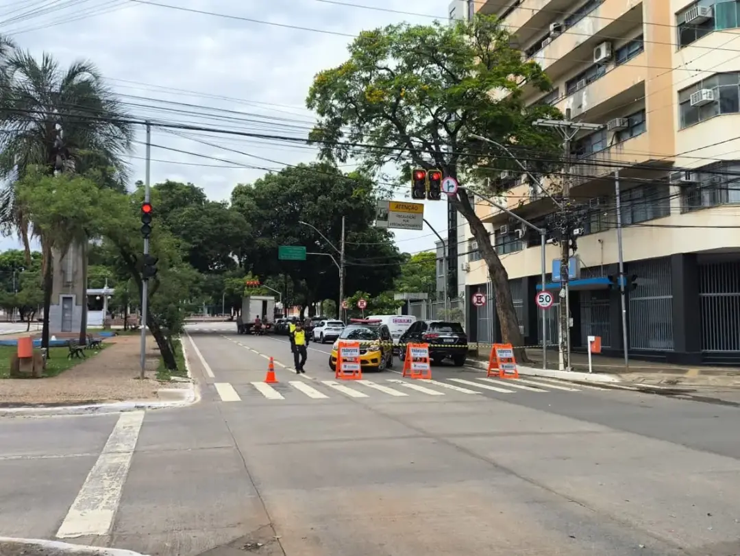 Centro e Setor Bueno de Goiânia vão ter trânsito alterado no sábado e domingo de votação, por causa da operação perto d…
