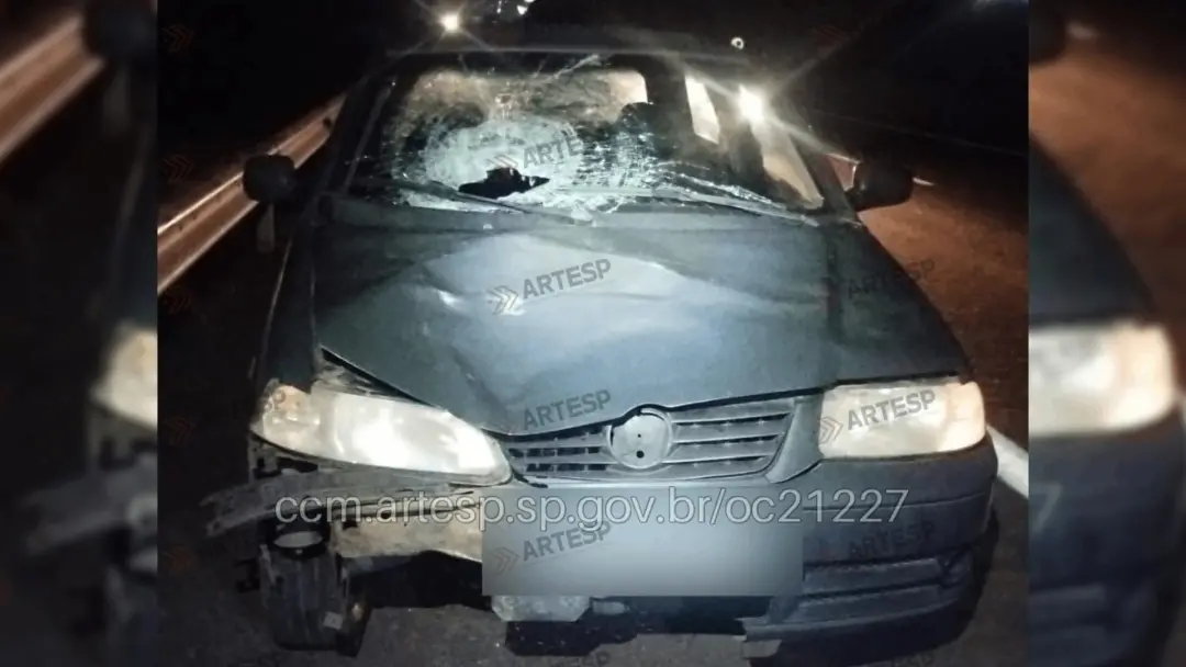 Vera Cruz, SP. Um pedestre morreu após ser atropelado por um carro na SP-294 na noite de sexta-feira. O motorista não v…
