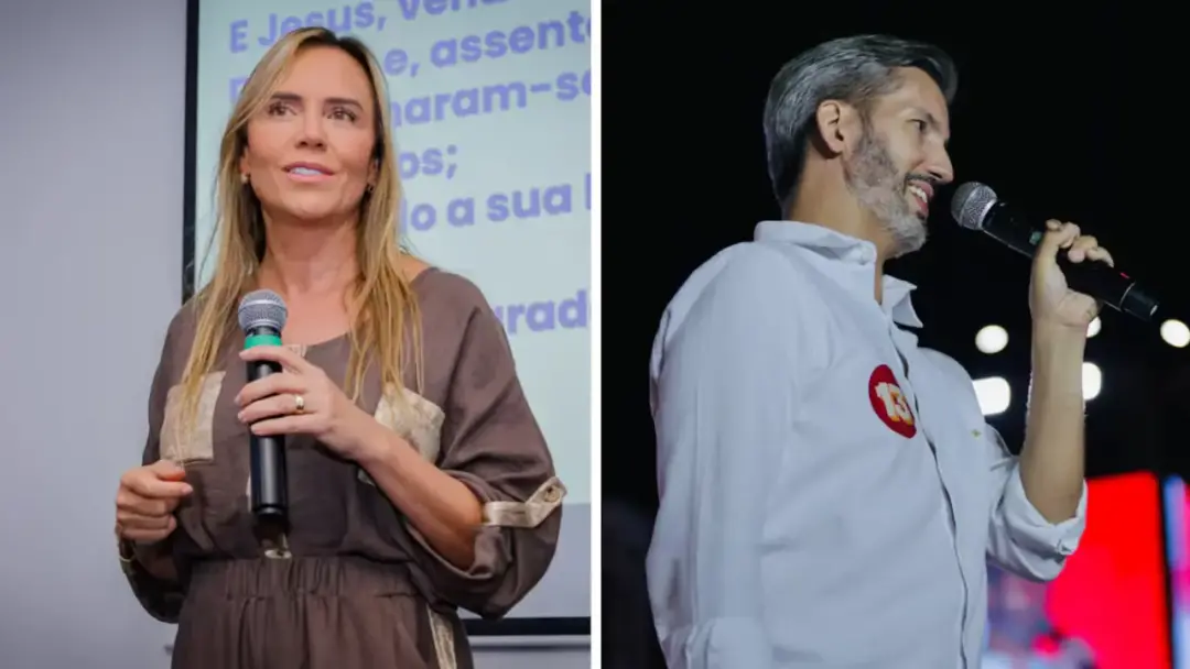 Candidatos Celina Leão e Leandro Grass fizeram carreatas e motociatas no último dia de campanha pelo GDF. Essa mobiliza…