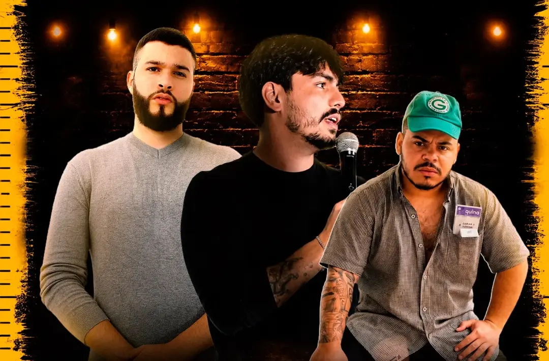 Guilherme D Lucca, Breno Castro e Seu Geraldo vão fazer o show Altos e Baixo em Goiânia no dia 11 de outubro, às 18h, n…