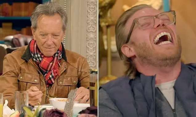 Richard E Grant perguntou a Rob Beckett se ele tem mais dentes que uma pessoa normal enquanto tentava desviar de ser um…
