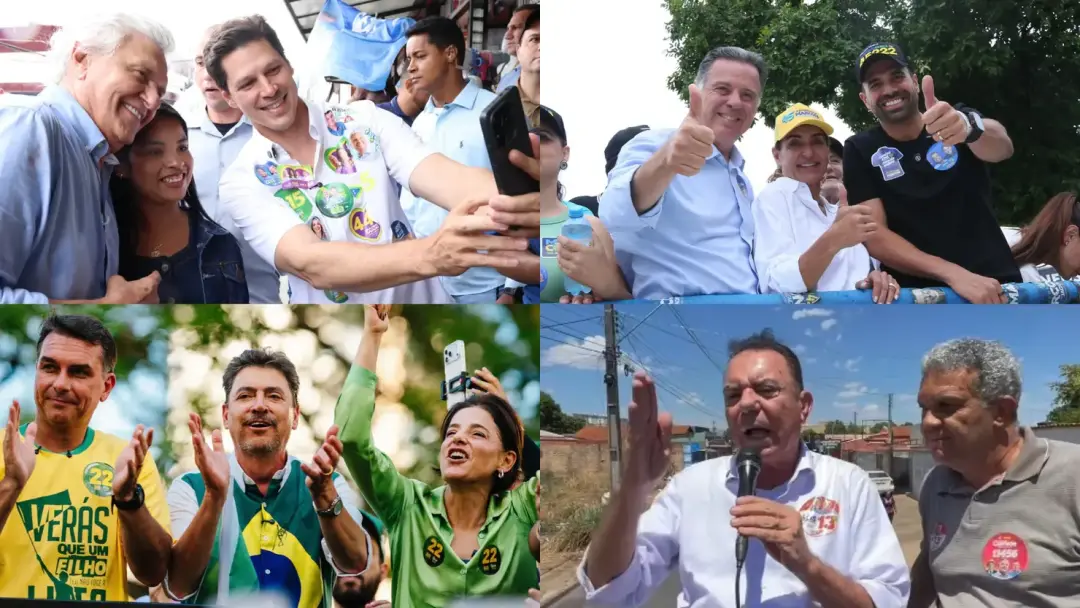 Campanha eleitoral em Goiás na reta final mostra baixa mobilização. Especialistas indicam dificuldade para as campanhas…