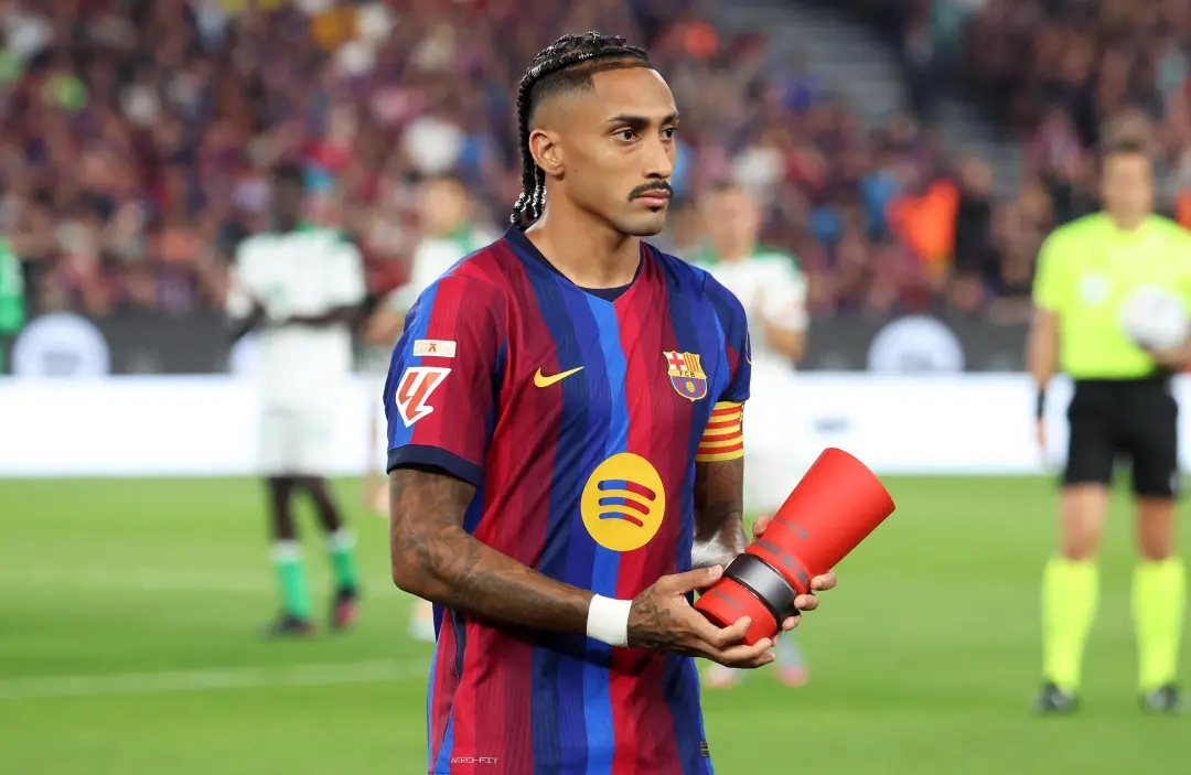 Raphinha foi o melhor jogador do mês de setembro na LaLiga e voltou a jogar contra o Getafe sem lesão. A saúde mental d…