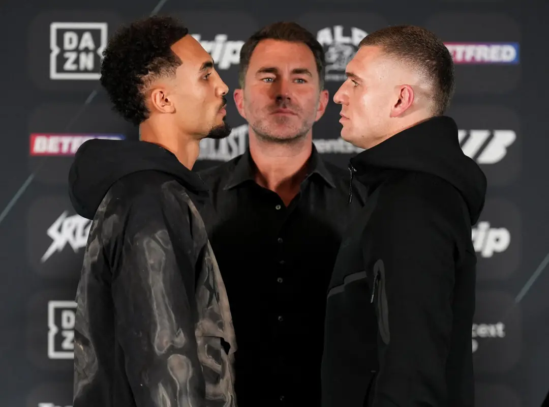 Ben Whittaker enfrenta Conor Wallace em eliminatória do título IBF na Utilita Arena em Birmingham, Inglaterra. A favori…