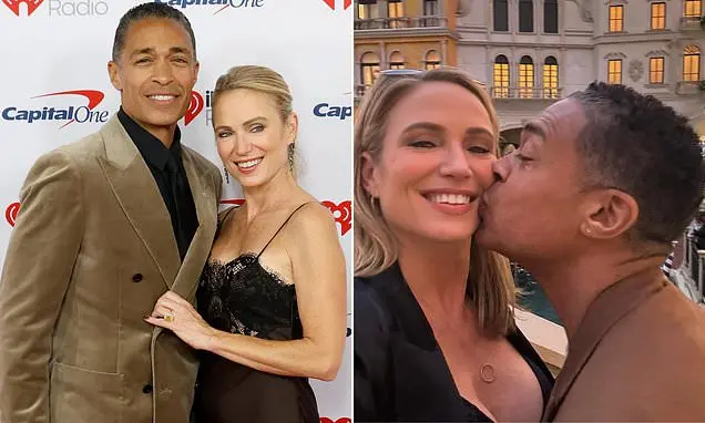 Amy Robach e T.J. Holmes registraram a licença de casamento um ano depois do noivado bombástico. O lance deles, que cau…