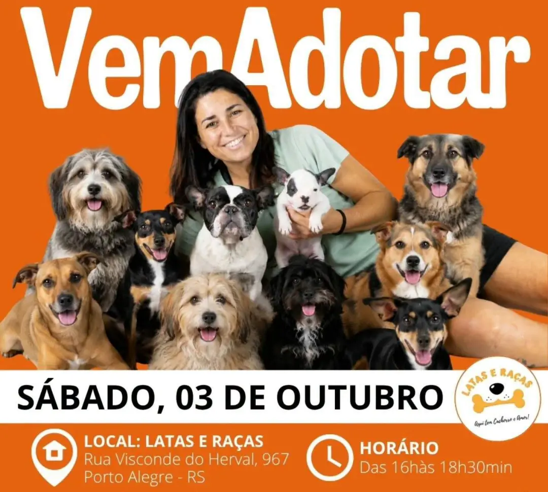 Mais de 600 cães esperam lar na creche Latas e Raças em Porto Alegre, no sábado. Ver tanta vida esperando uma chance é …