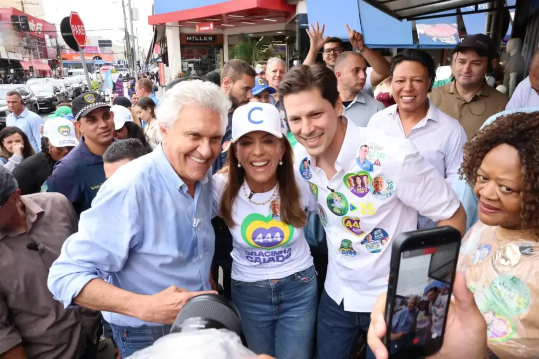 Grande Goiânia foco de Daniel Vilela e Ronaldo Caiado nesta sexta, reunindo apoiadores em pontos cruciais da capital e …