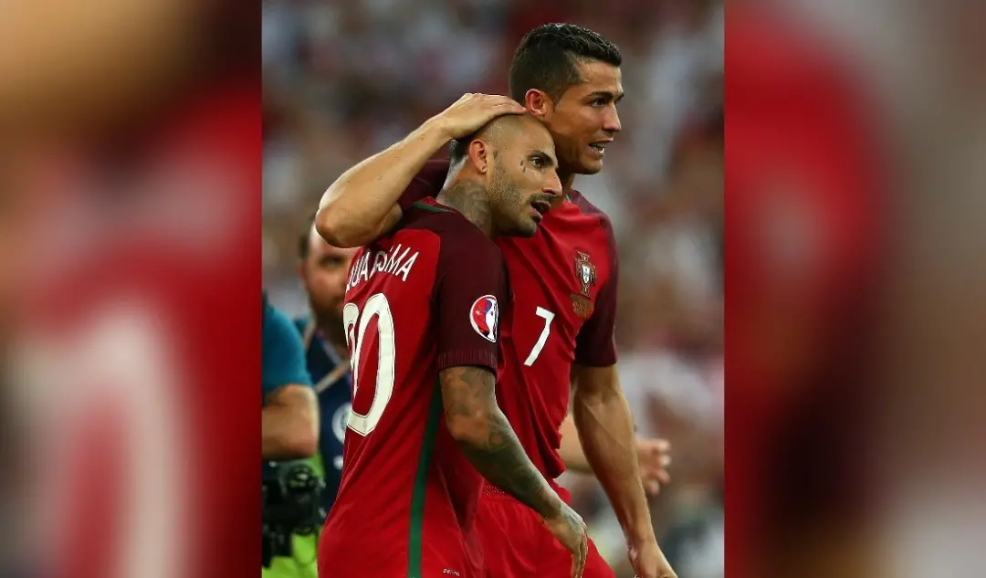 Quaresma desmente declarações sobre o conflito entre Cristiano Ronaldo e Jorge Jesus. Essas falas falsas circulam nas r…