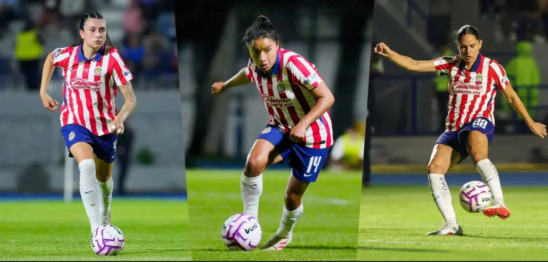 Três jogadoras do Guadalajara, Natalia Colin, Natalia Mauleon e Denise Castro, foram convocadas para a Seleção Feminina…