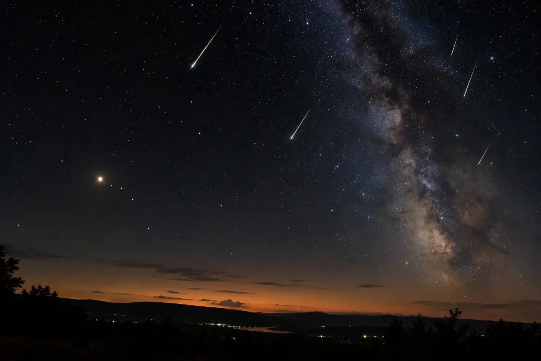 Outubro traz uma chuva de meteoros do cometa Halley que pode ser acompanhada do Brasil. É um fenômeno legal para quem g…
