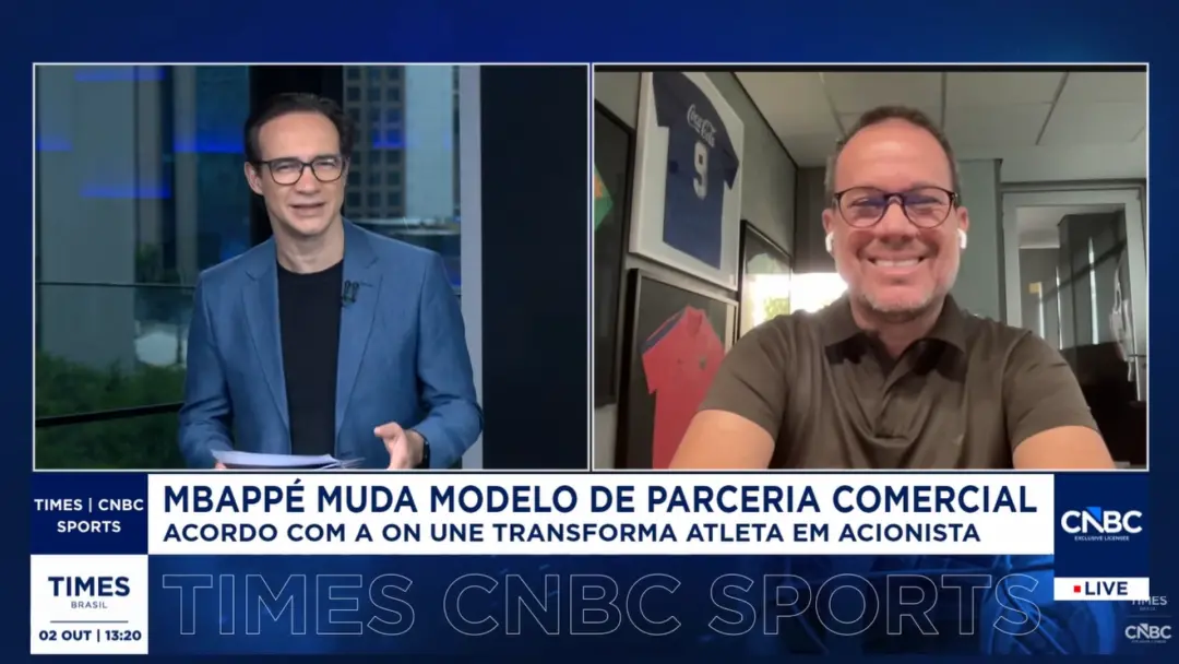 Kylian Mbappé passa a ser acionista da On, saindo de parceria de quase vinte anos com a Nike. Esse movimento mostra que…