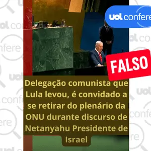 Netanyahu não expulsou a delegação do Brasil da Assembleia Geral da ONU. É um ponto que demonstra a manutenção dos cana…