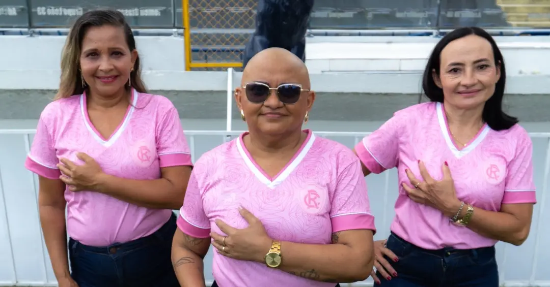 Clube do Remo lança camisa do Outubro Rosa por R$ 199,90. É bom que o clube use essa visibilidade para lembrar que 37% …