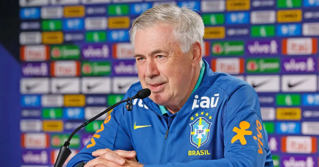 Ancelotti disse que o jogo contra a Índia não é prova definitiva para os jovens atletas. É mais uma oportunidade de mos…