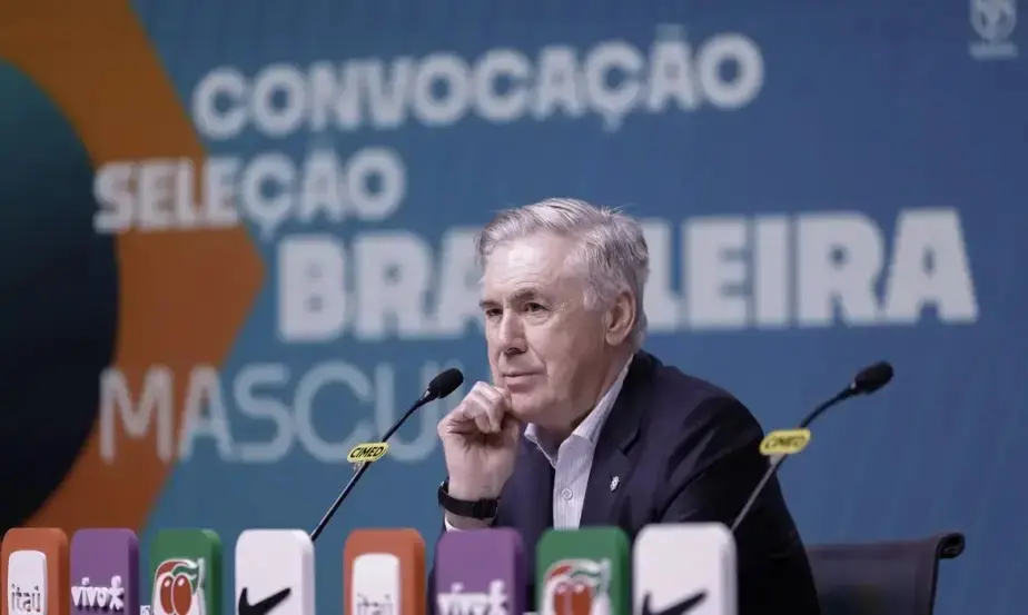 Ancelotti falou que o jogo contra a Índia não é um teste para os novatos da seleção. Ele quer que os jogadores joguem c…