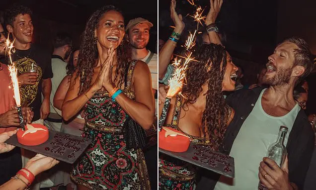 Vick Hope completou 37 anos em Ibiza com o marido Calvin Harris em uma noite agitada com amigos. É interessante ver com…