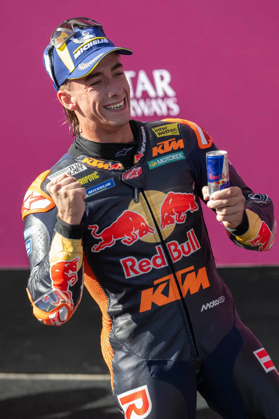 Pedro Acosta conquistou sua primeira corrida no MotoGP em Austin, na categoria principal. A comparação com Marc Márquez…