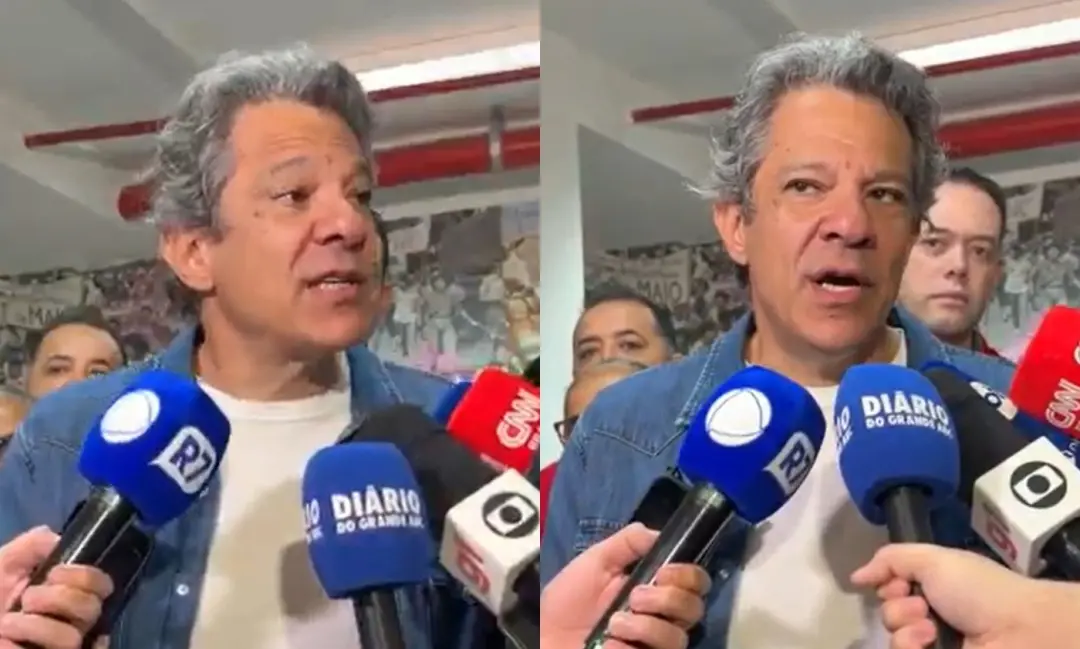 Haddad falou no ABC sobre campanha e faltou tempo de TV. Aquele projeto de metrô no ABC, que já foi jogado fora em 2019…