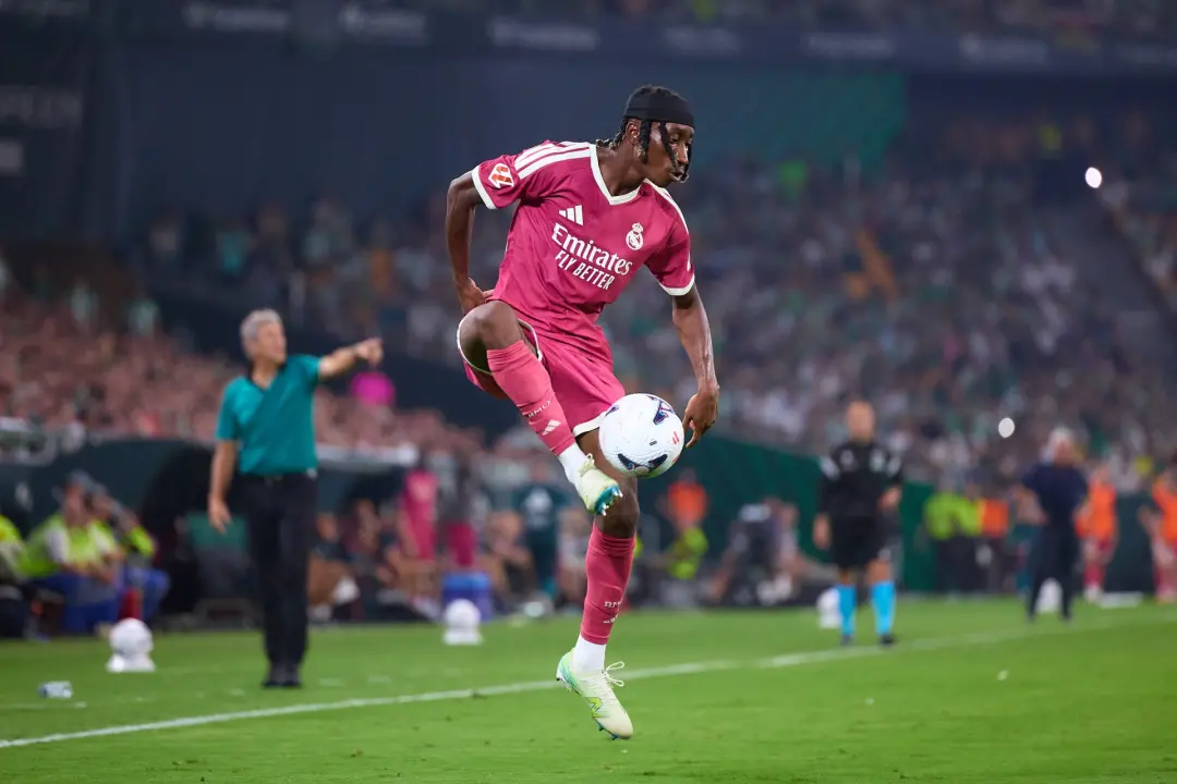 Yan Diomande, atacante do Real Madrid, é o driblador mais bem-sucedido na Europa, com 72% de acerto em mais de 20 tenta…