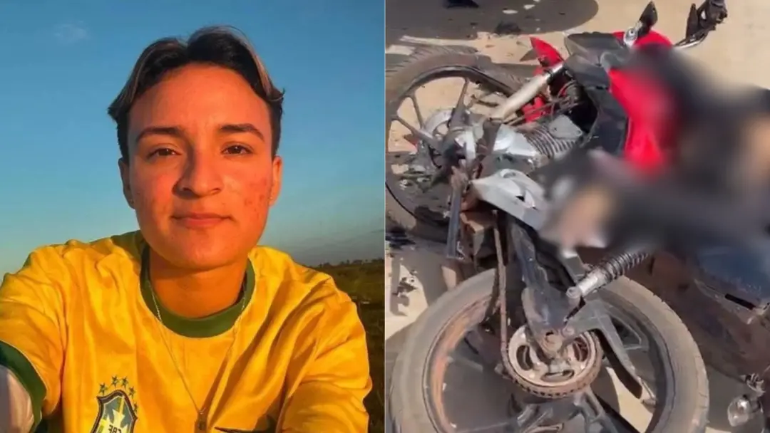 Maria Eduarda, jovem de 22 anos, morreu após bater a moto na traseira de carreta na BR-222, em Arari. O acidente ocorre…