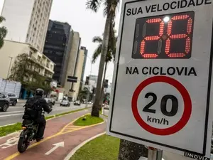 Prefeitura de São Paulo começou a medir velocidade em ciclovias. Isso traz mais segurança para quem usa bicicleta, mas …