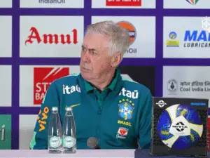 Ancelotti vai dar minutagem para quem pouco jogou contra a Austrália na Índia. A gente sabe que em seleção valoriza que…