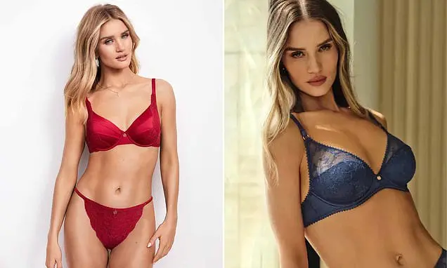 Rosie Huntington-Whiteley encerrou a colaboração de 14 anos com a Marks and Spencer na linha de lingerie. É um fim long…