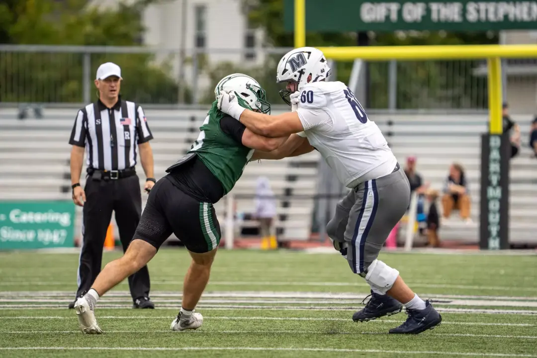 Monmouth, no FCS, tem linha ofensiva que permite só dois sacks em cinco jogos. A mudança de filosofia, dando mais rodag…