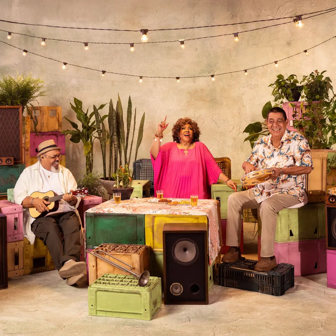 Alcione, Zeca Pagodinho e Jorge Aragão no Na Praia Parque neste sábado, no Distrito Federal. Ver esses nomes juntos mos…