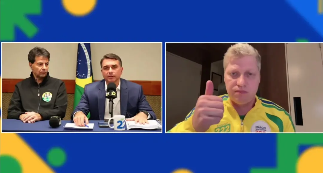 Marcel van Hattem declara voto em Flávio Bolsonaro no primeiro turno. A decisão muda o curso da articulação do Novo, qu…